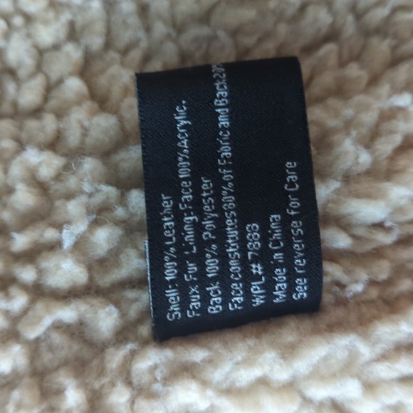 Michael Kors Brown Leather Jacket - Picture 5 of 9